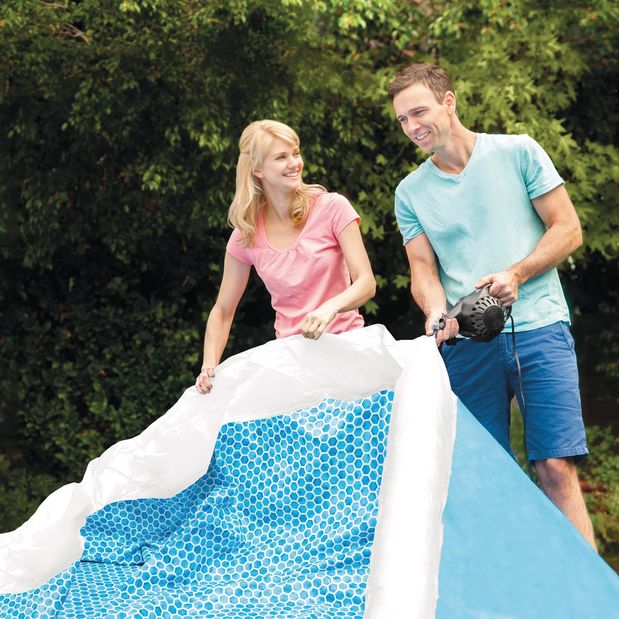 👉 Piscina inflable redonda 183x51 cm fácil montaje