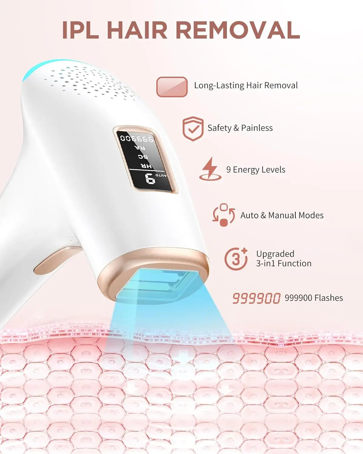 Professionele IPL-ontharing – Glade huid vanuit huis