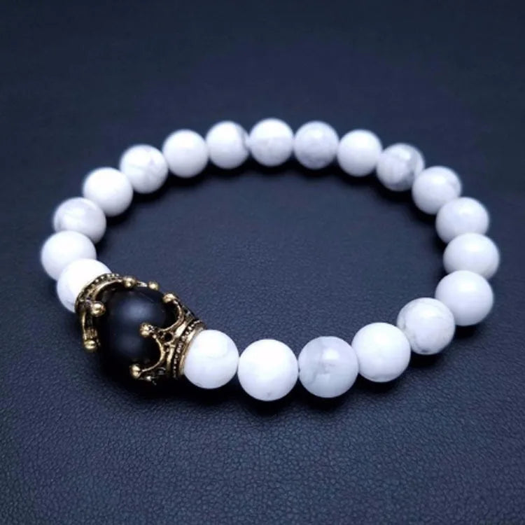 Pulsera de cuentas ojo de tigre para hombre – Ajustable, elegante y con energía natural