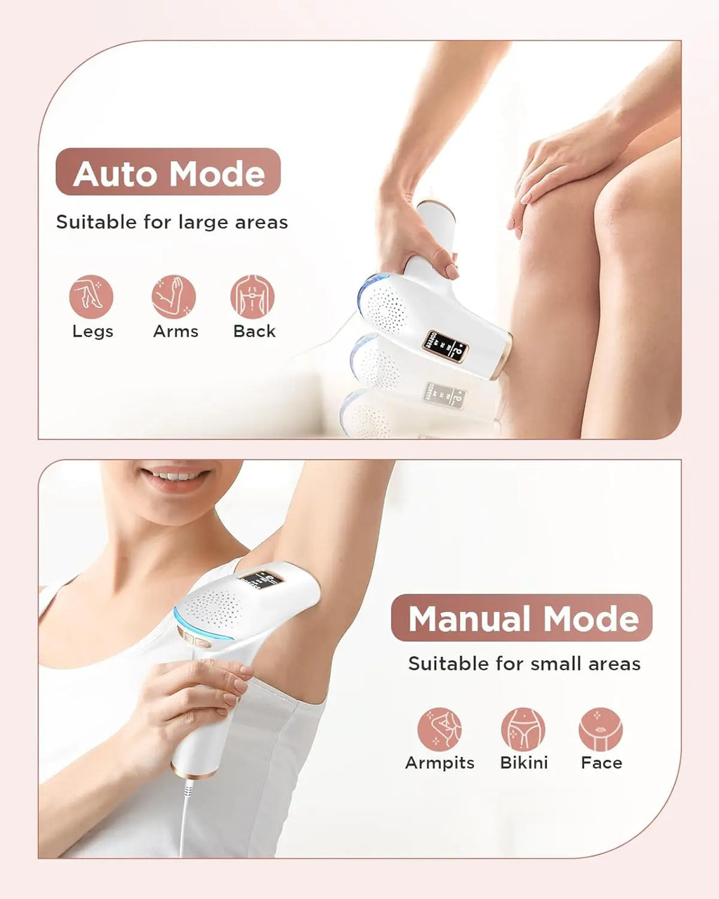 Professionele IPL-ontharing – Glade huid vanuit huis