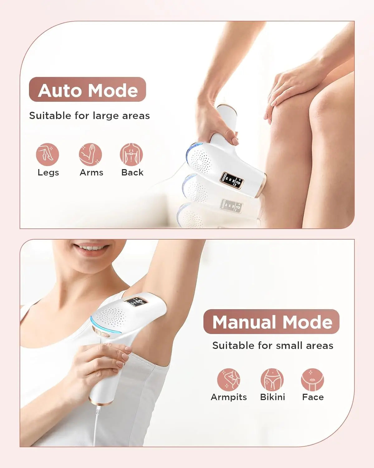Professionele IPL-ontharing – Glade huid vanuit huis