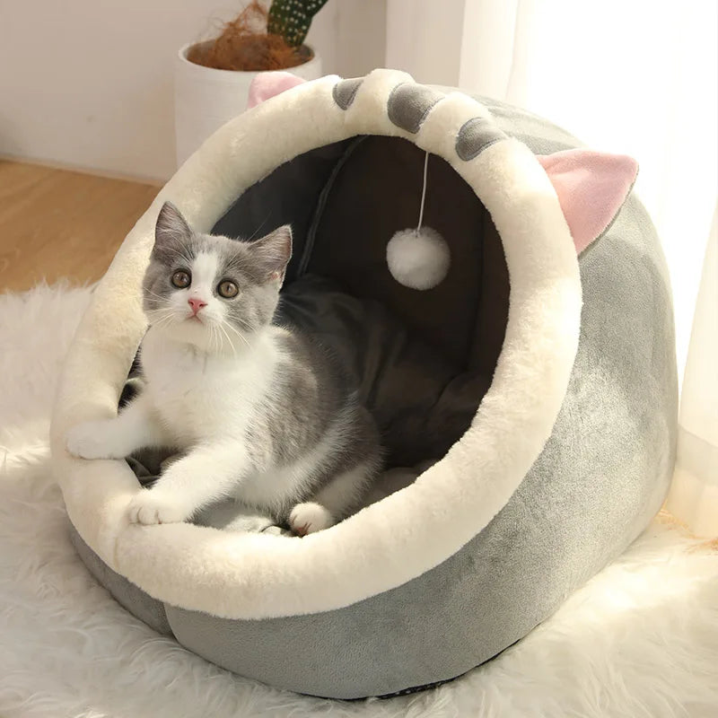 🐱 Cama Cerrada para Gatos – Refugio cálido y seguro