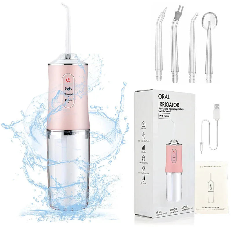 🦷 Portable Dental Irrigator – Deep cleaning and a perfect smile
