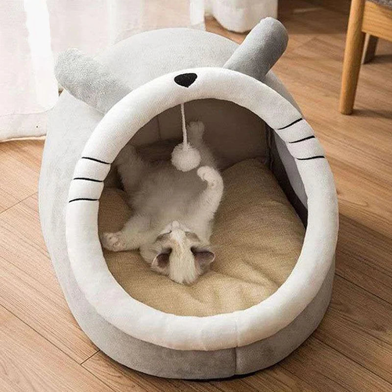 🐱 Cama Cerrada para Gatos – Refugio cálido y seguro