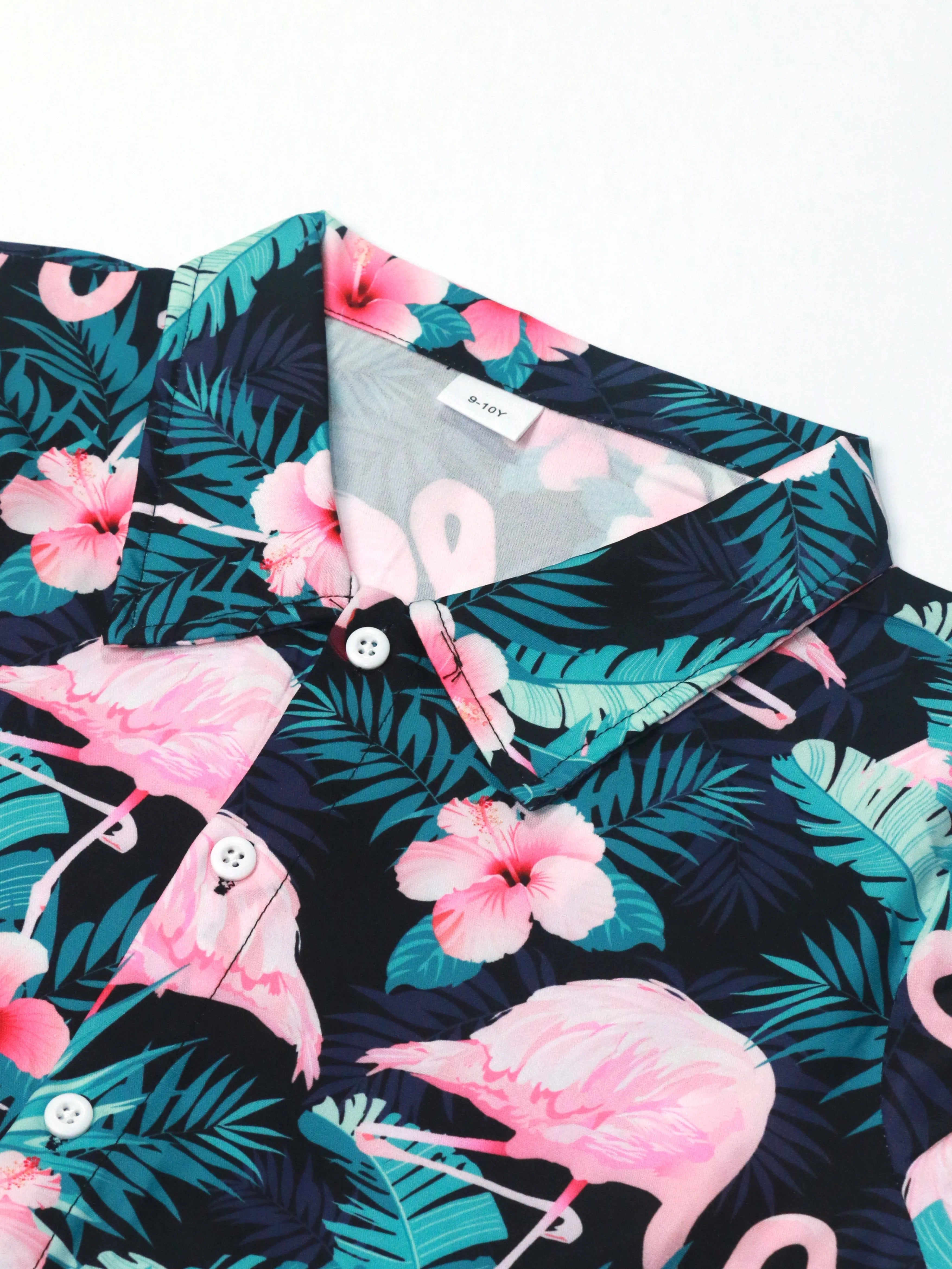 🌴 Conjunto Verano Niño – Estilo Tropical Premium (Camisa + Short)