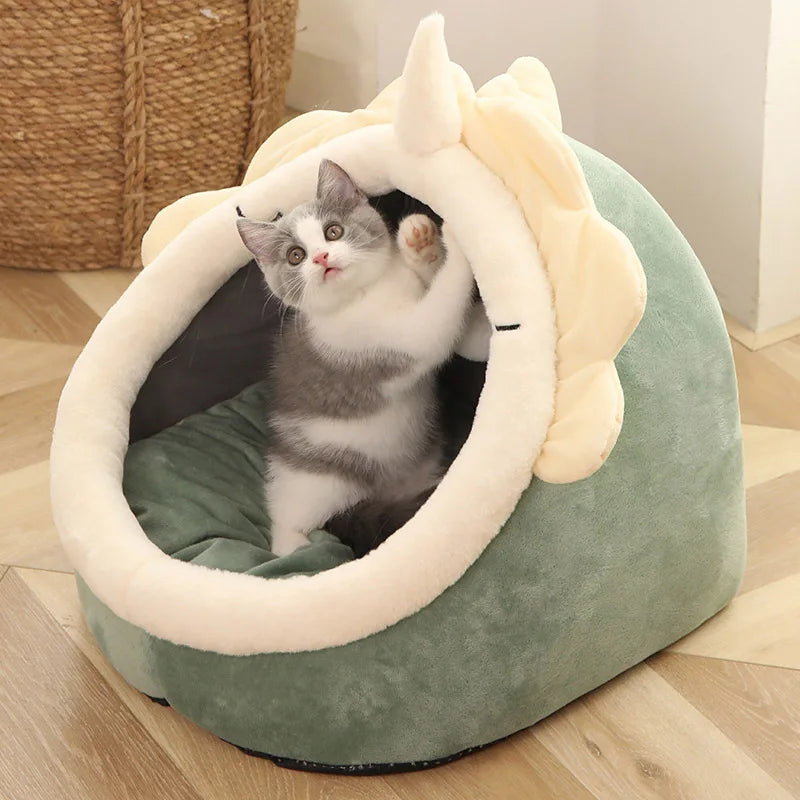 🐱 Cama Cerrada para Gatos – Refugio cálido y seguro