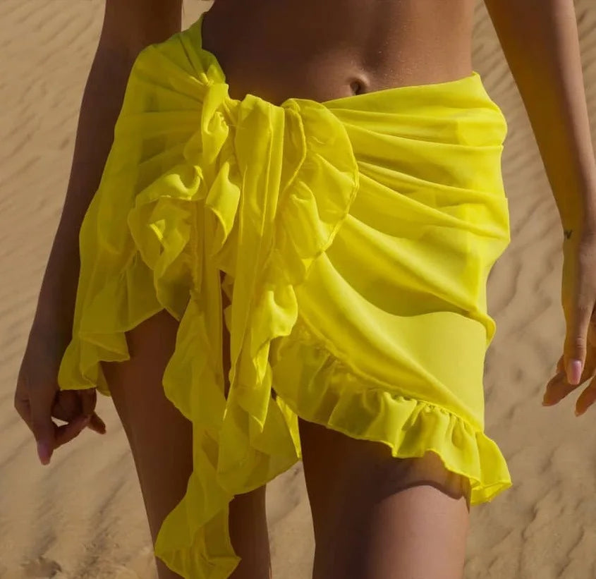 👉 “Falda Pareo Bikini Mujer – 6 Colores – Talla Únic – Ligera, Elegante y Ajustable