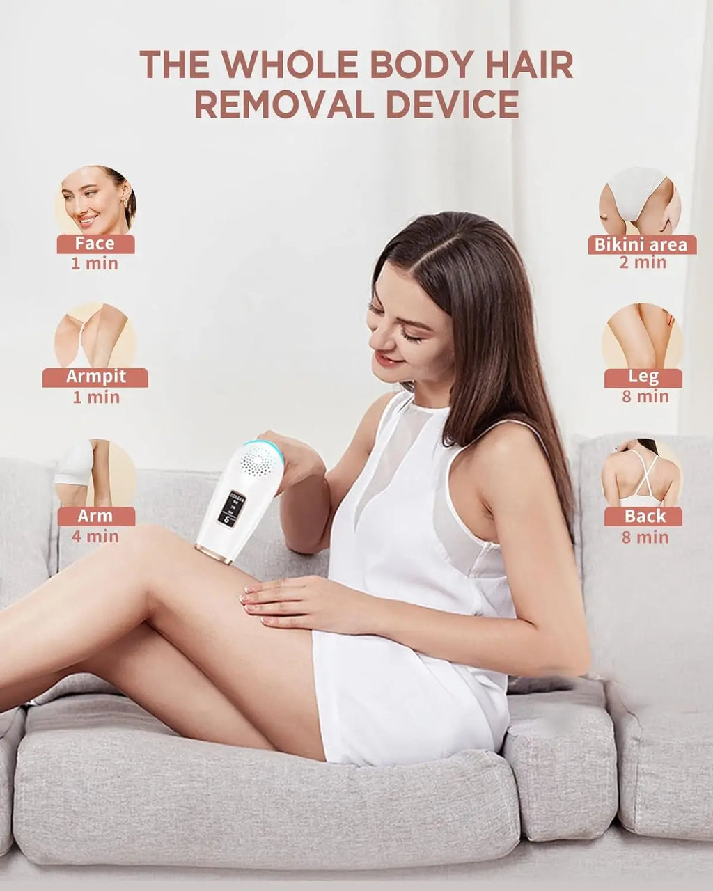 Professionele IPL-ontharing – Glade huid vanuit huis